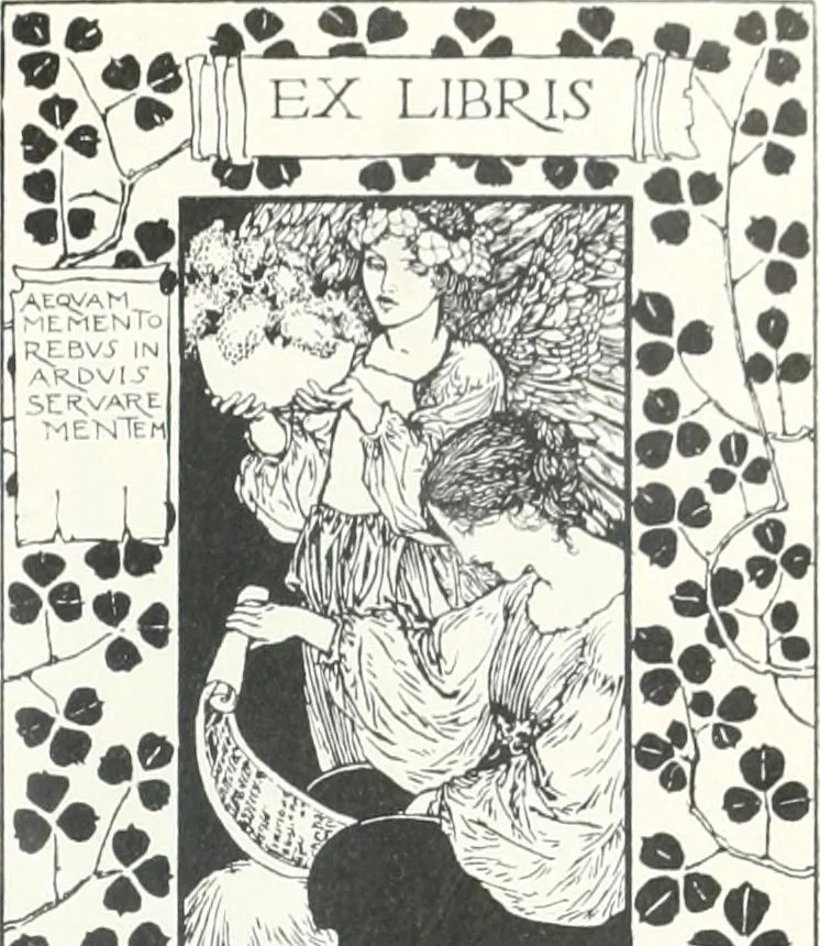 An illustration from Studio international, 1893, leaf 698