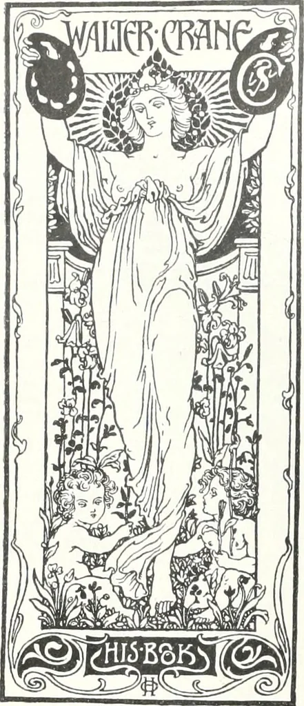 An illustration from Studio international, 1893, leaf 699