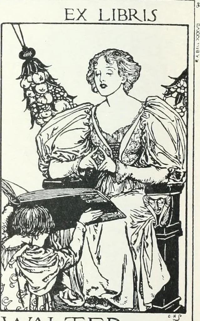 An illustration from Studio international, 1893, leaf 699