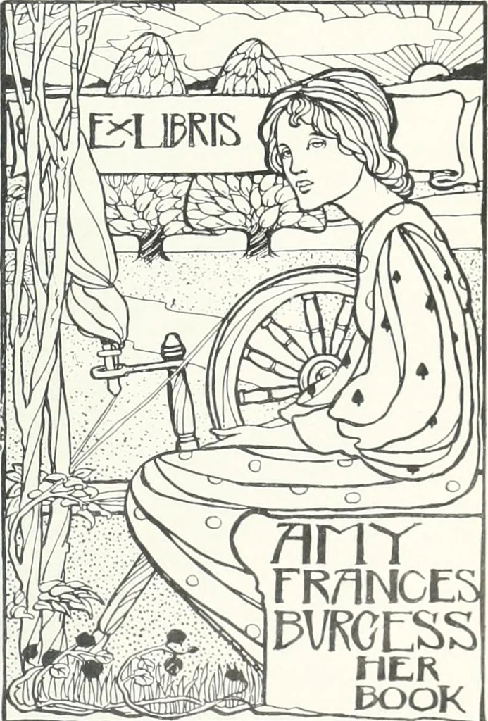 An illustration from Studio international, 1893, leaf 700