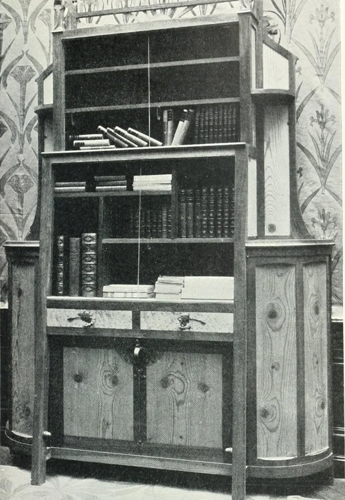 An illustration from Studio international, 1893, leaf 708