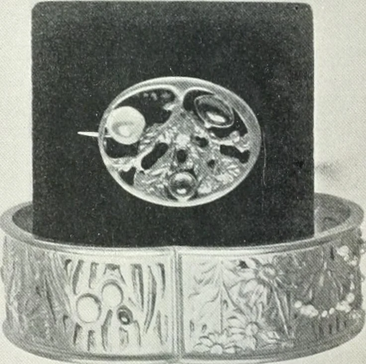 An illustration from Studio international, 1893, leaf 713