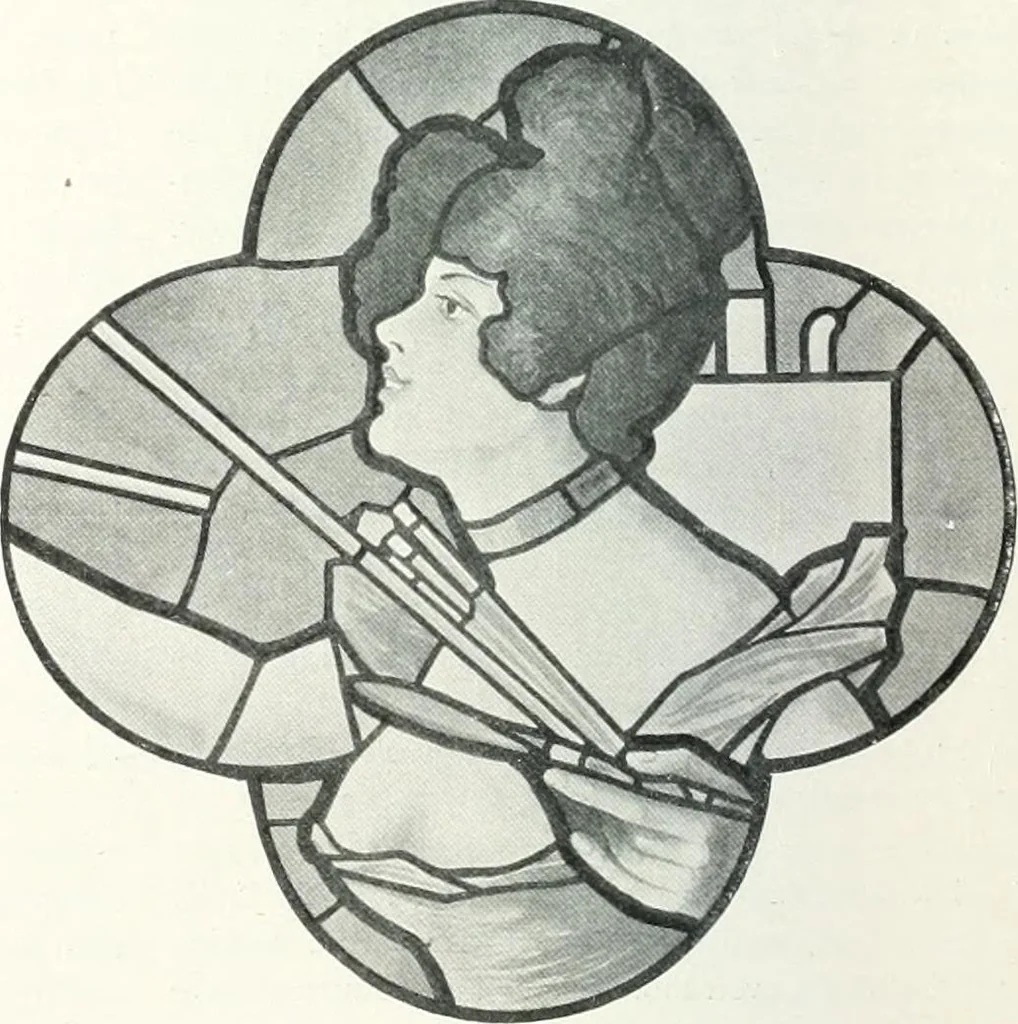 An illustration from Studio international, 1893, leaf 735
