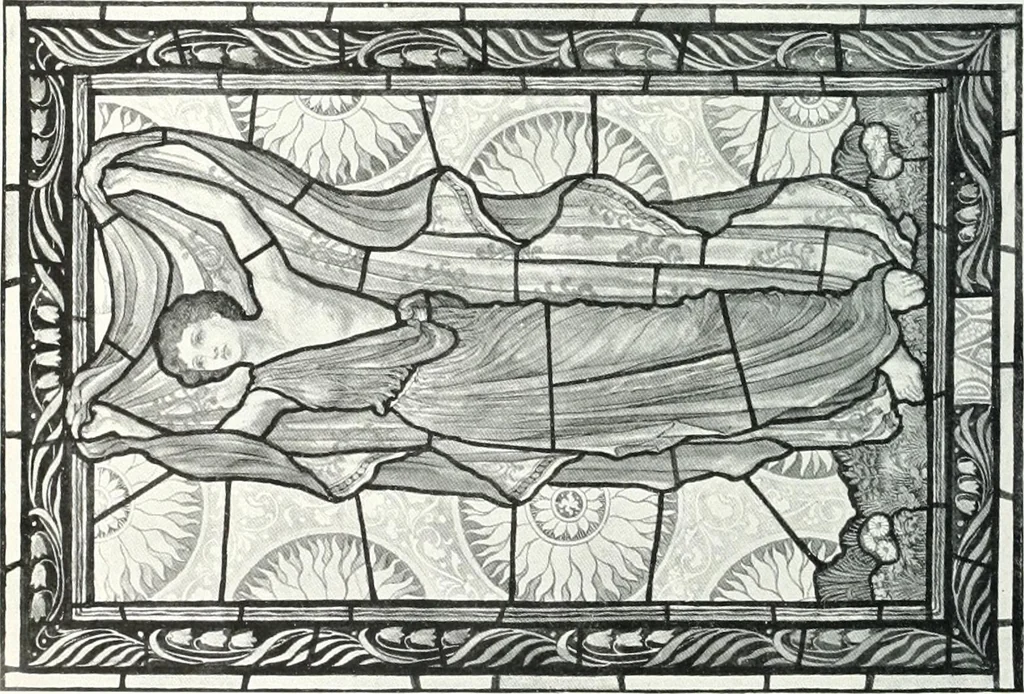 An illustration from Studio international, 1893, leaf 737