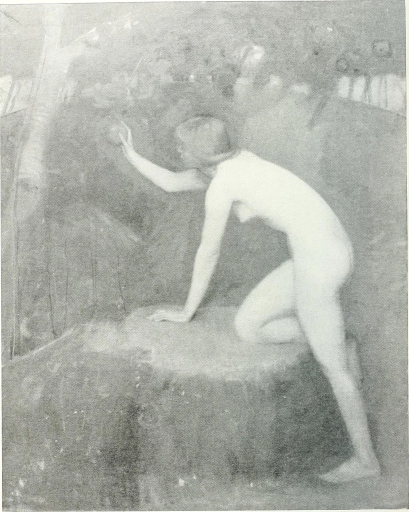 An illustration from Studio international, 1893, leaf 743