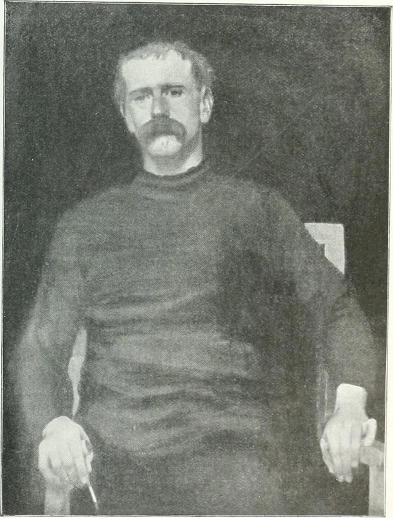 An illustration from Studio international, 1893, leaf 744