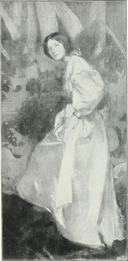 An illustration from Studio international, 1893, leaf 75