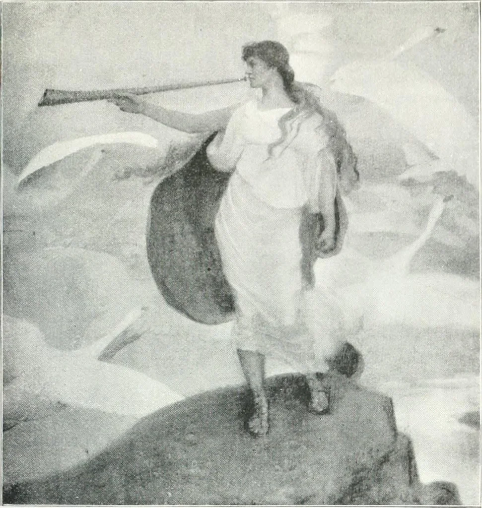 An illustration from Studio international, 1893, leaf 752