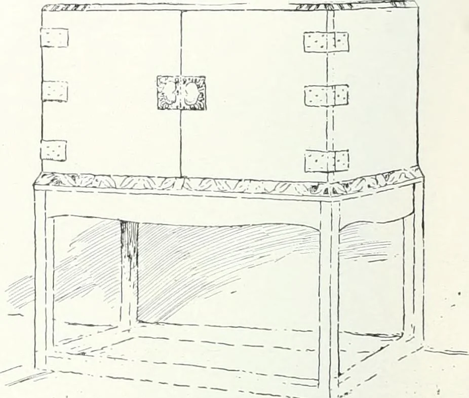 An illustration from Studio international, 1893, leaf 753