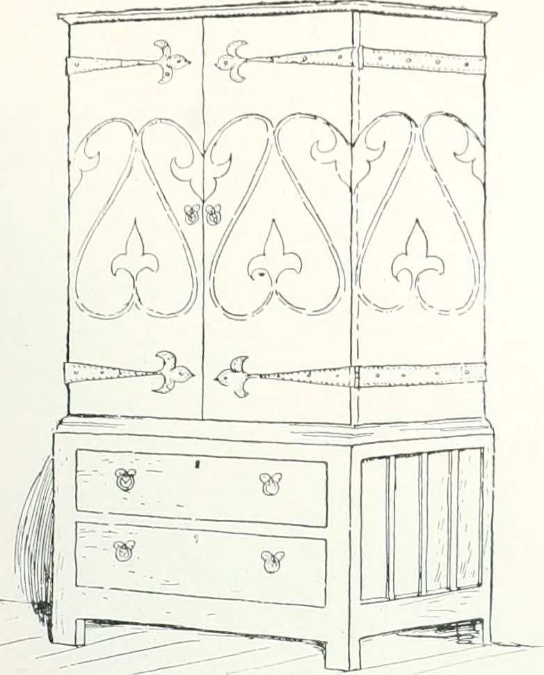 An illustration from Studio international, 1893, leaf 756