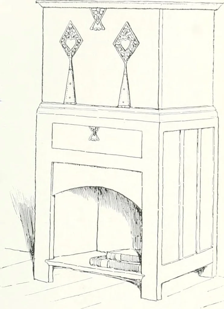 An illustration from Studio international, 1893, leaf 756