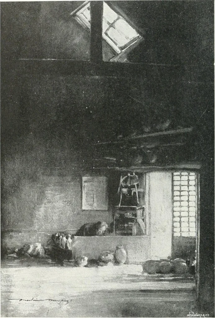 An illustration from Studio international, 1893, leaf 767