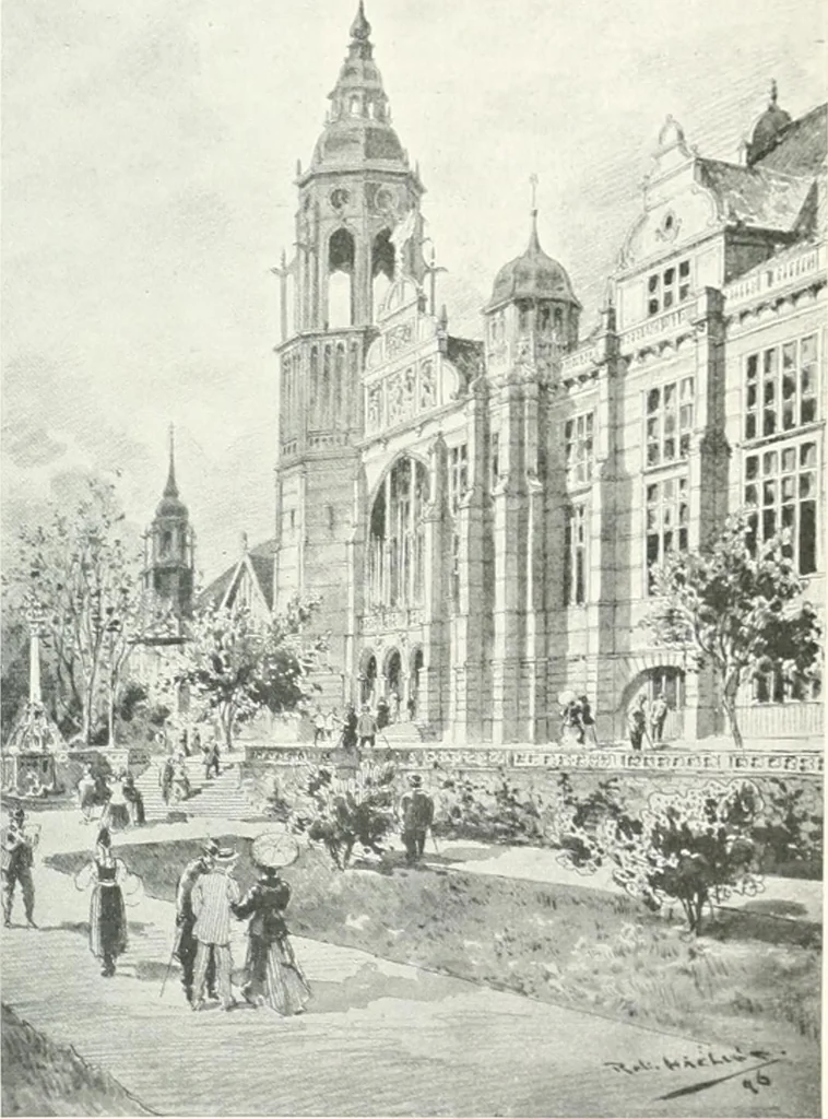 An illustration from Studio international, 1893, leaf 806