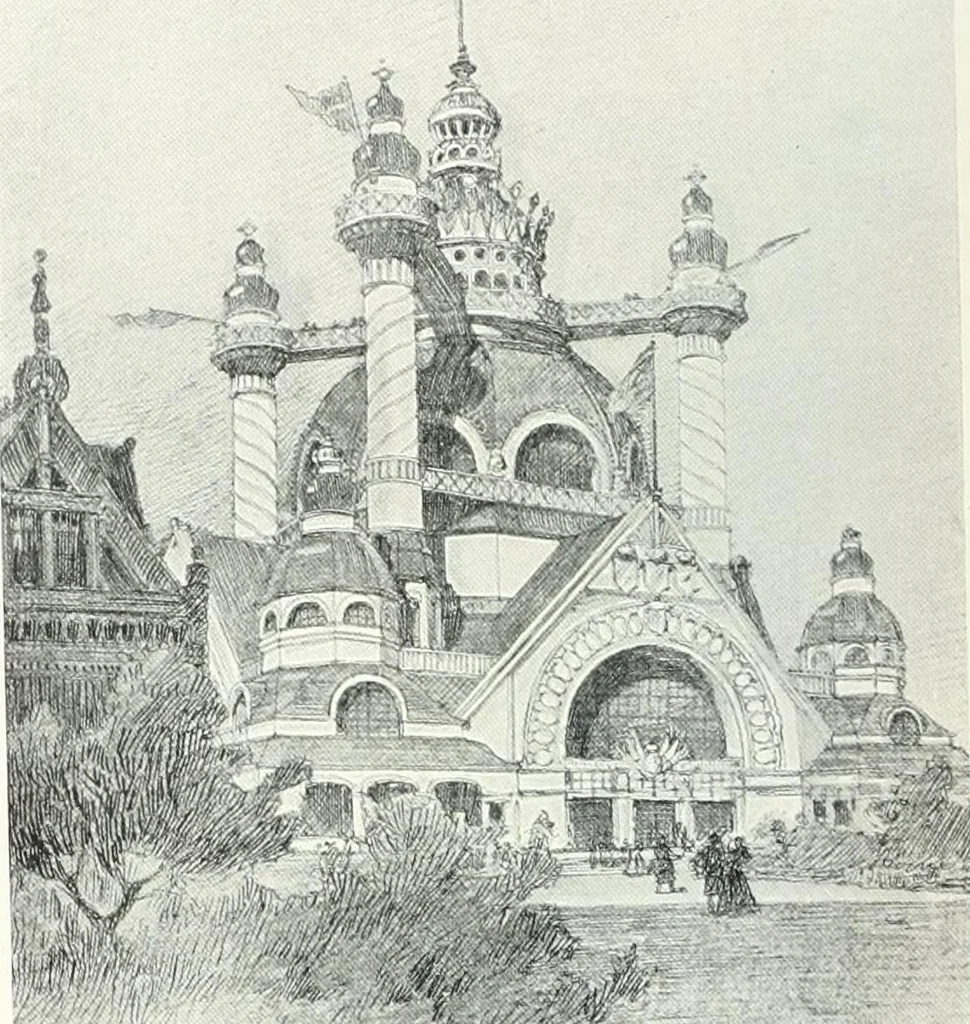 An illustration from Studio international, 1893, leaf 807