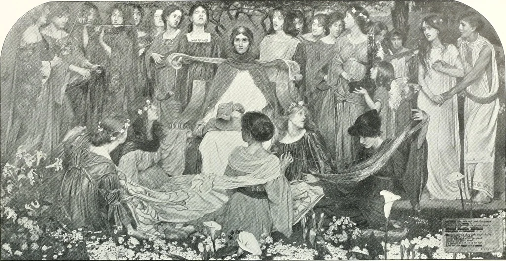An illustration from Studio international, 1893, leaf 819