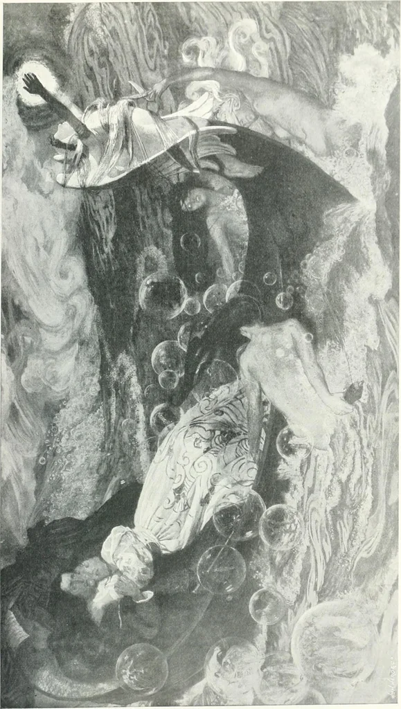 An illustration from Studio international, 1893, leaf 822