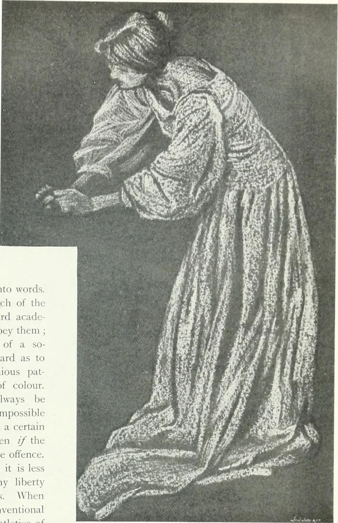An illustration from Studio international, 1893, leaf 824