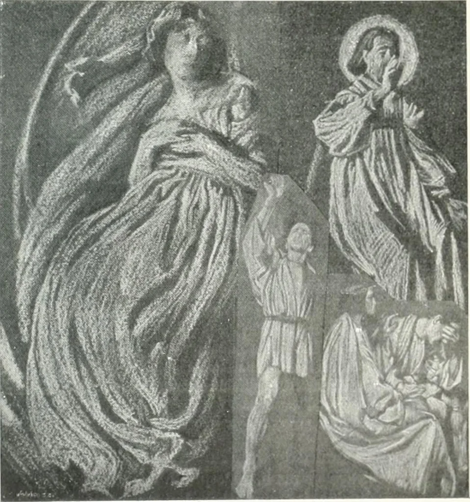 An illustration from Studio international, 1893, leaf 826