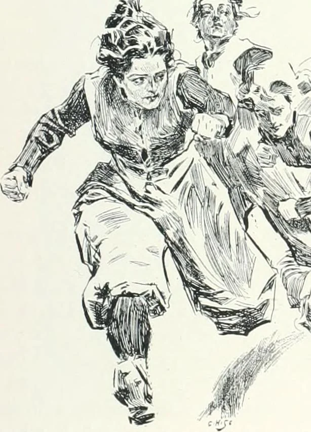 An illustration from Studio international, 1893, leaf 84