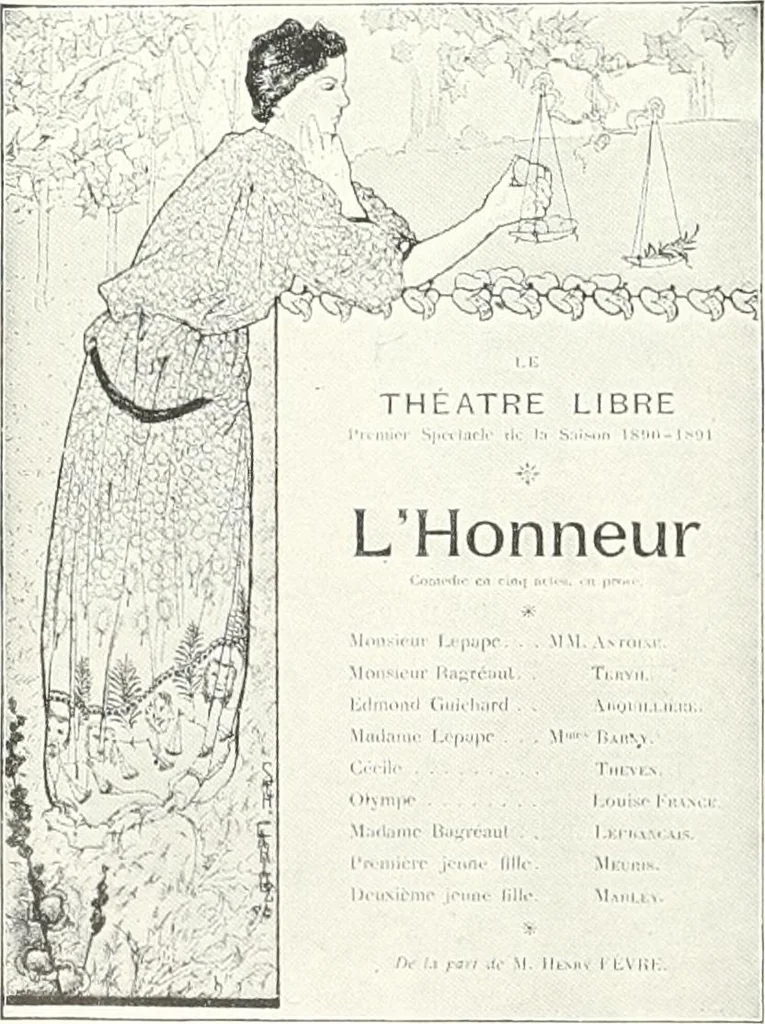 An illustration from Studio international, 1893, leaf 851
