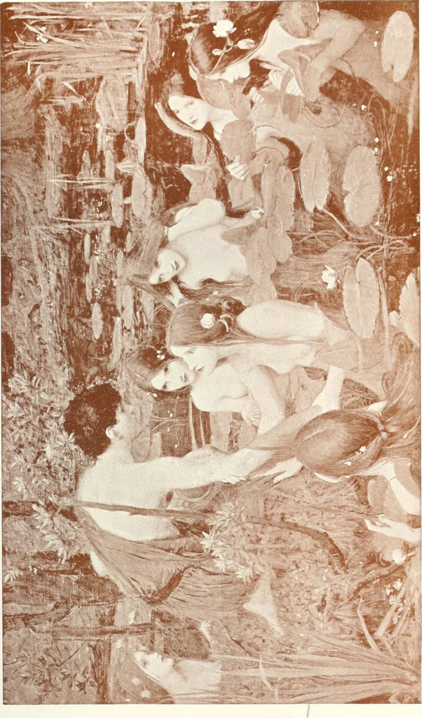An illustration from Studio international, 1893, leaf 854