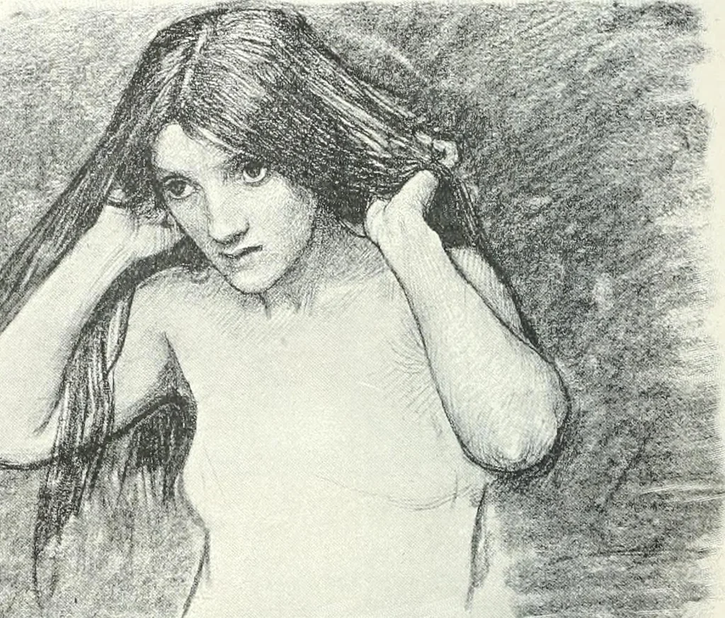 An illustration from Studio international, 1893, leaf 857