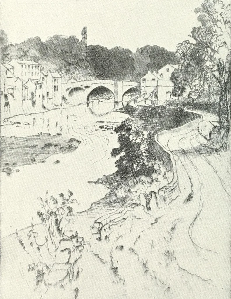An illustration from Studio international, 1893, leaf 861
