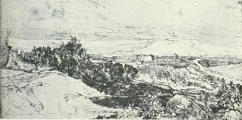 An illustration from Studio international, 1893, leaf 862