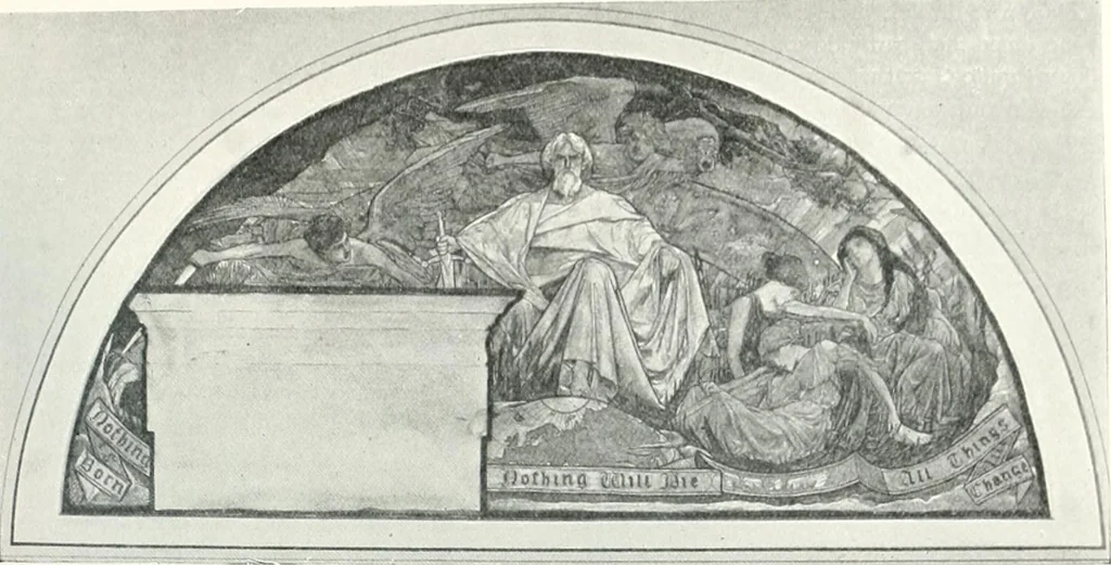 An illustration from Studio international, 1893, leaf 870