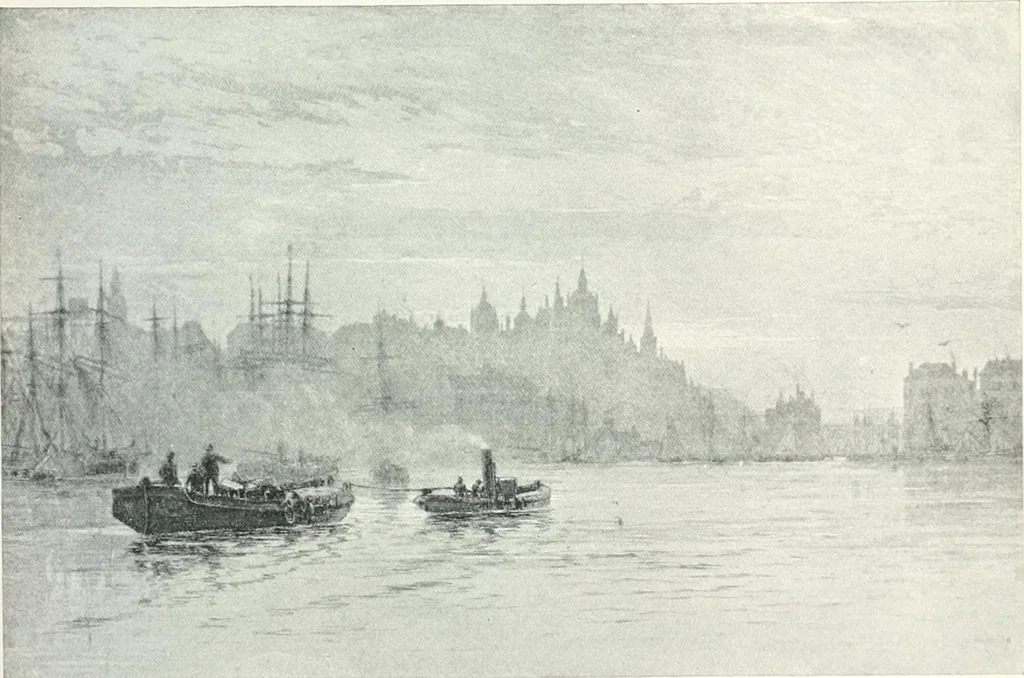 An illustration from Studio international, 1893, leaf 876