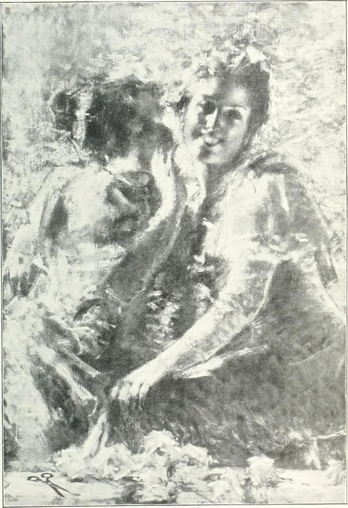 An illustration from Studio international, 1893, leaf 96