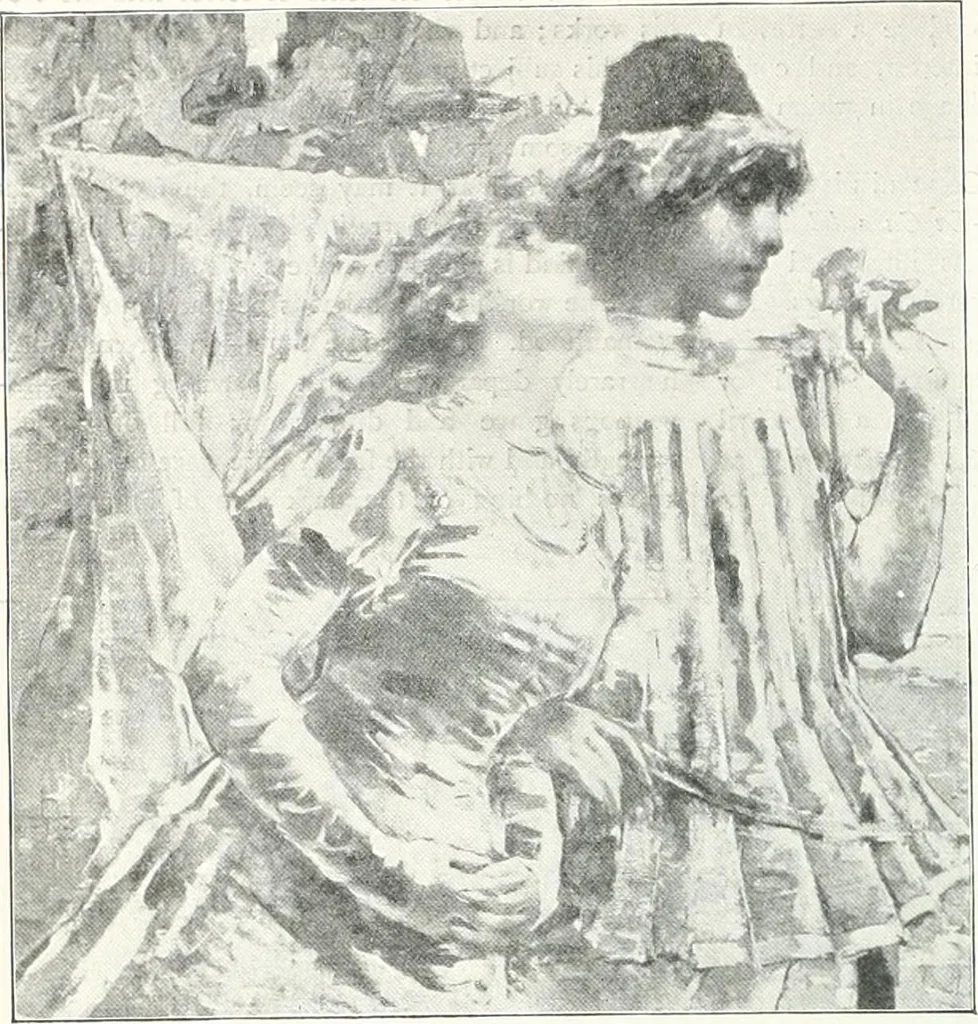 An illustration from Studio international, 1893, leaf 97
