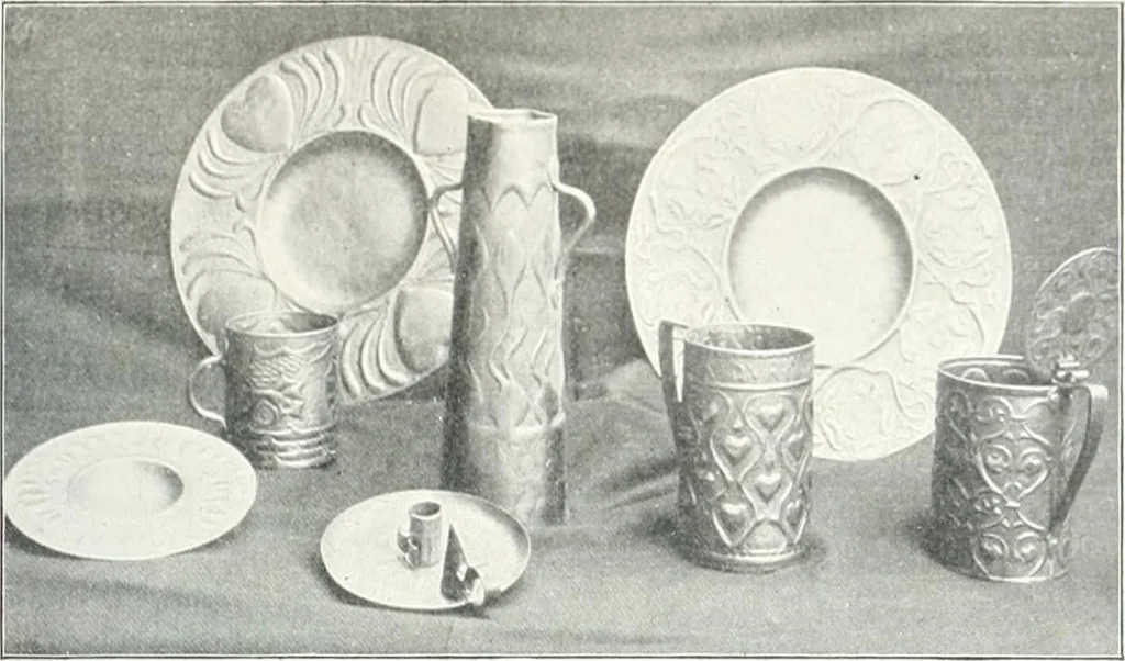 An illustration from Studio international, 1893, leaf 98