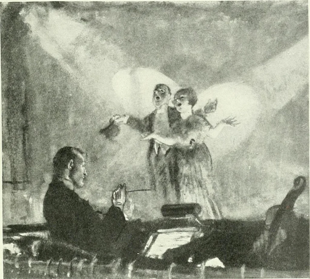 An illustration from Studio international, 1893, leaf 102
