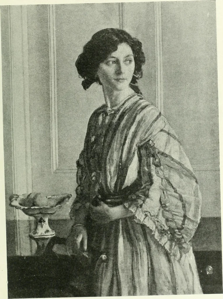 An illustration from Studio international, 1893, leaf 104
