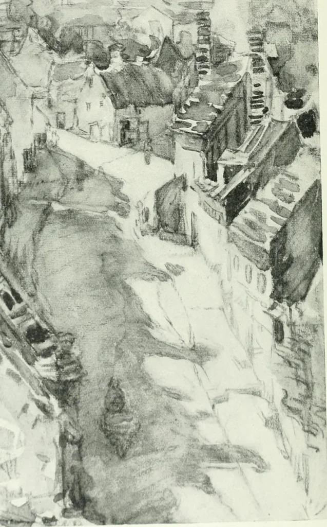 An illustration from Studio international, 1893, leaf 109
