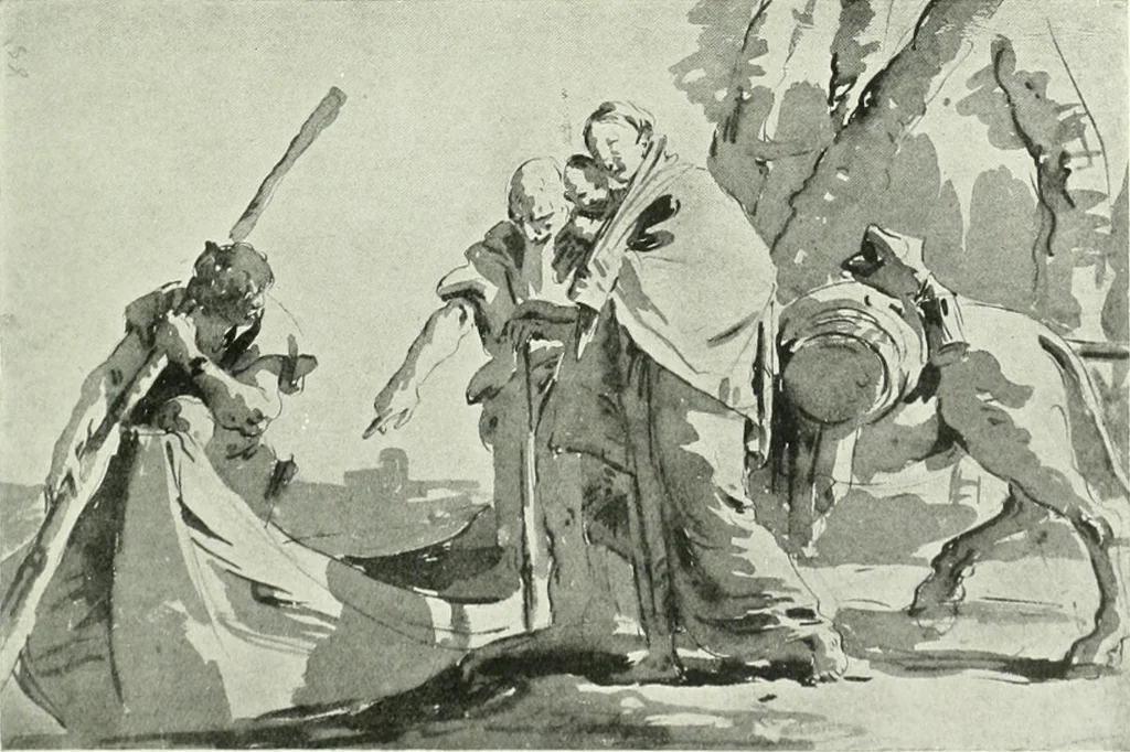 An illustration from Studio international, 1893, leaf 110
