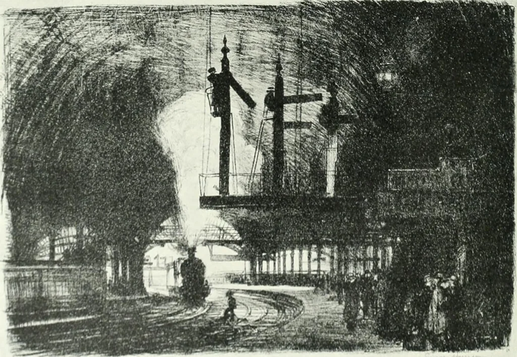 An illustration from Studio international, 1893, leaf 113