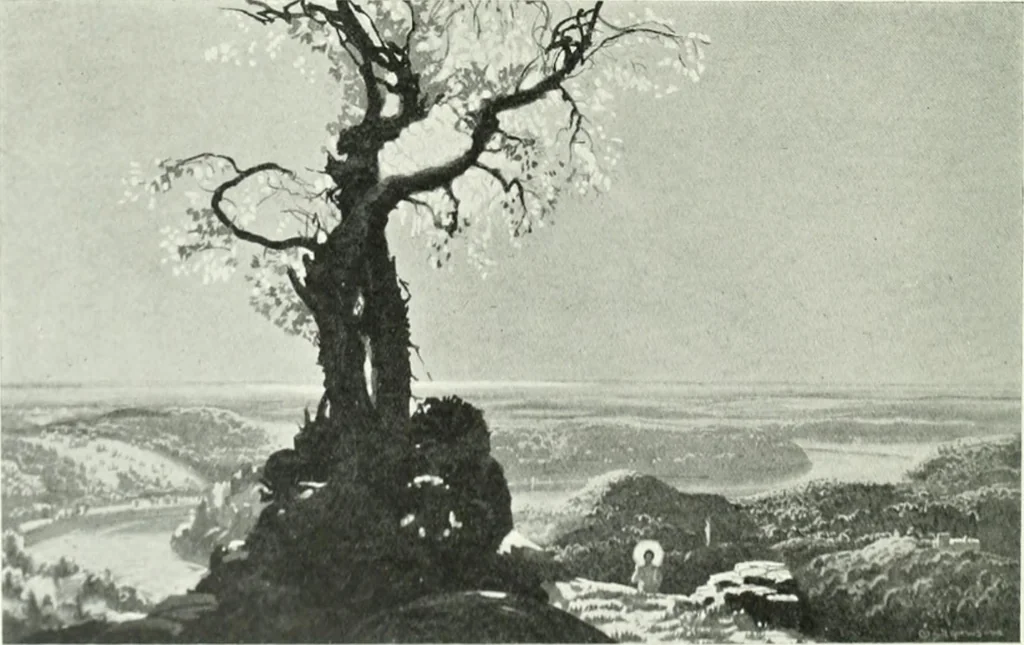 An illustration from Studio international, 1893, leaf 115