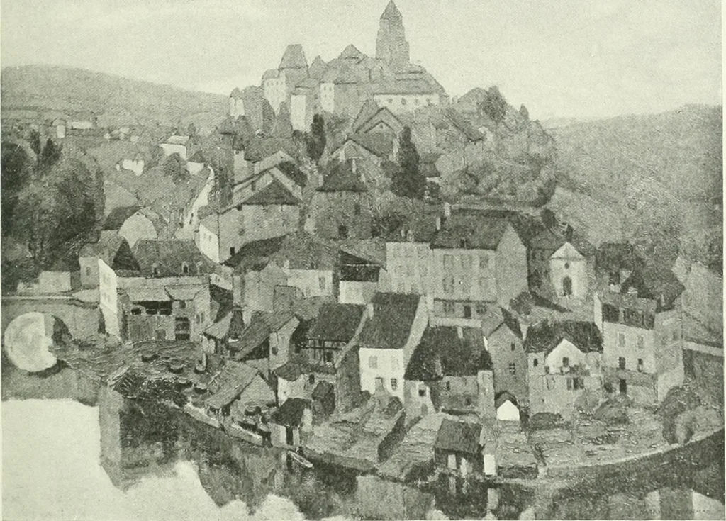 An illustration from Studio international, 1893, leaf 126