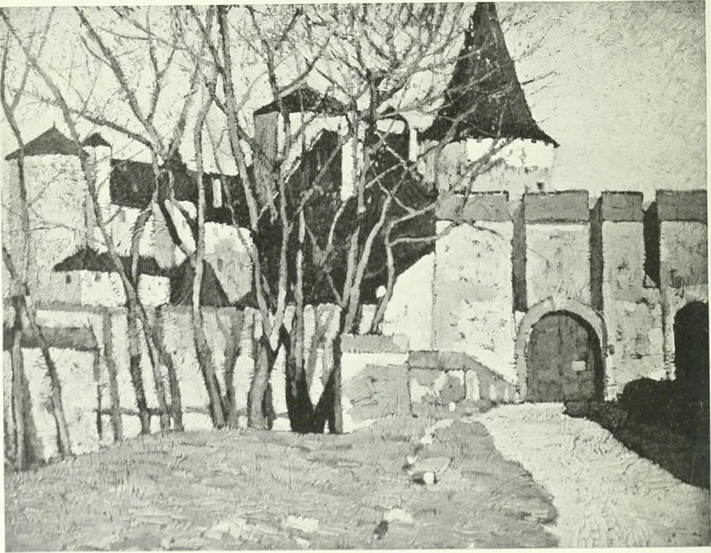 An illustration from Studio international, 1893, leaf 127