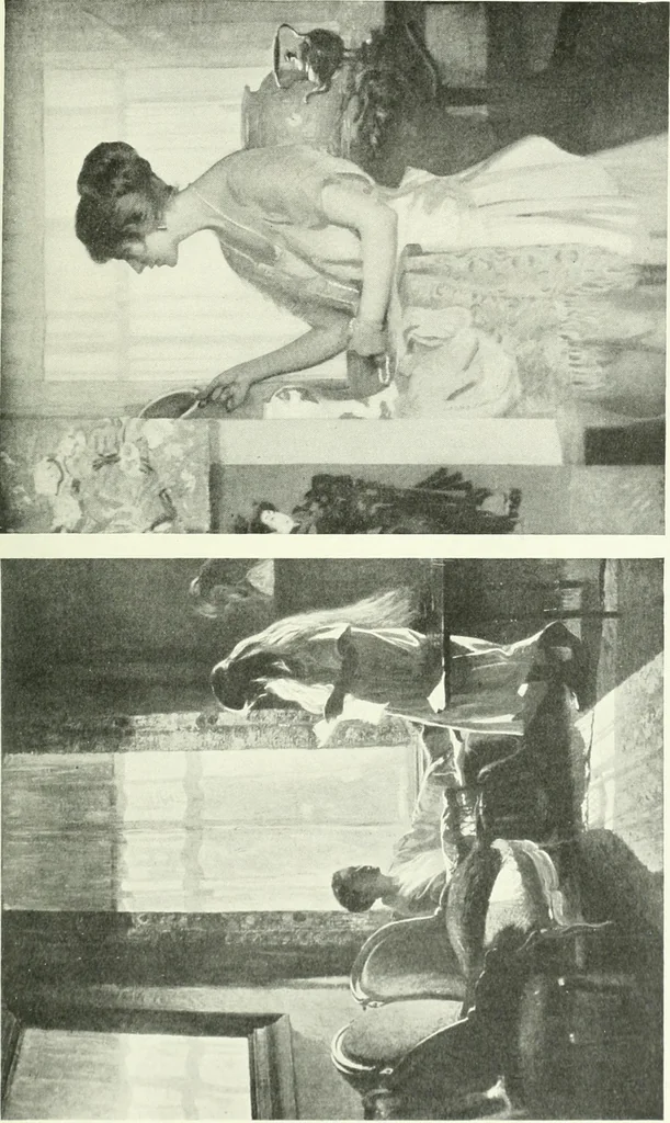 An illustration from Studio international, 1893, leaf 132