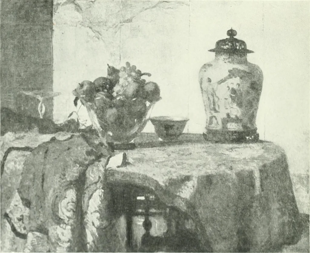 An illustration from Studio international, 1893, leaf 133
