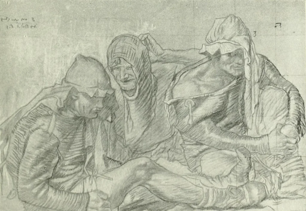 An illustration from Studio international, 1893, leaf 138