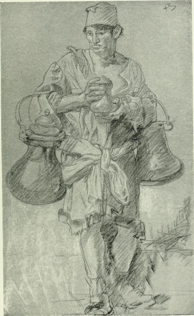 An illustration from Studio international, 1893, leaf 142