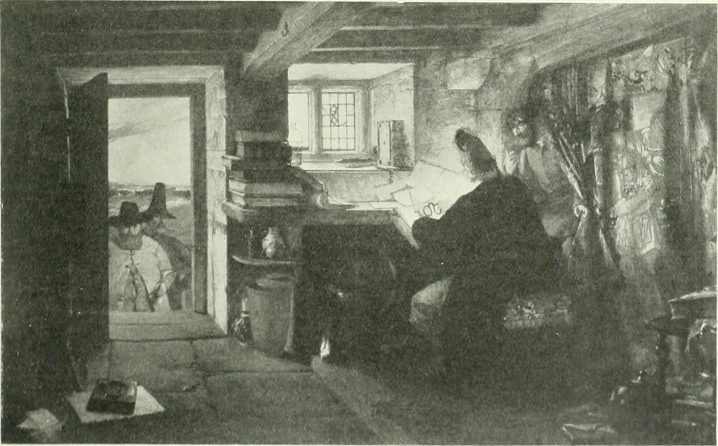 An illustration from Studio international, 1893, leaf 146