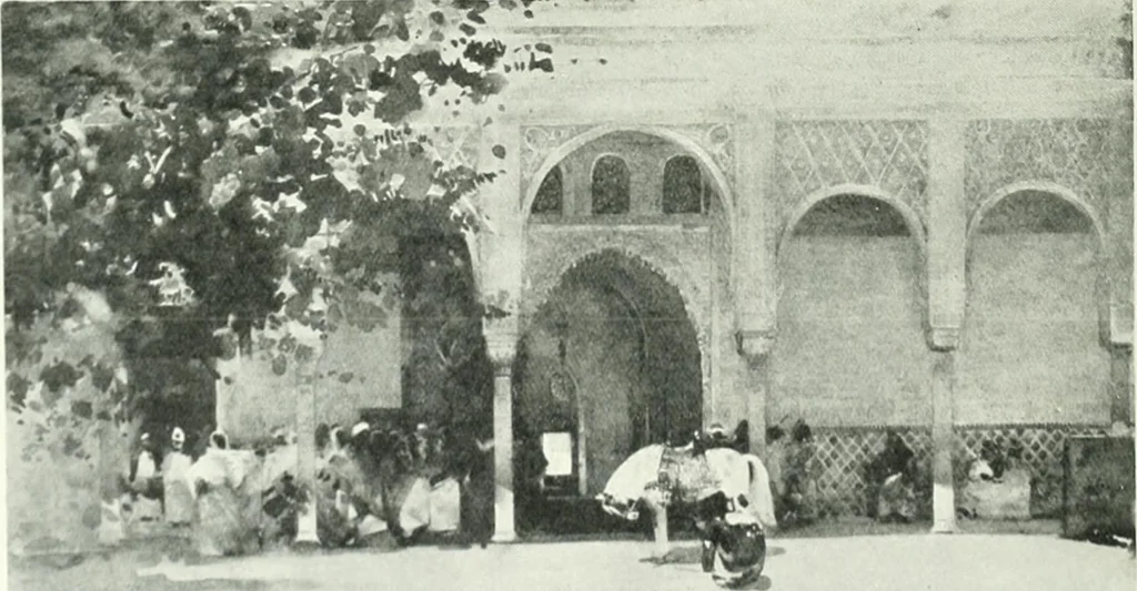 An illustration from Studio international, 1893, leaf 151