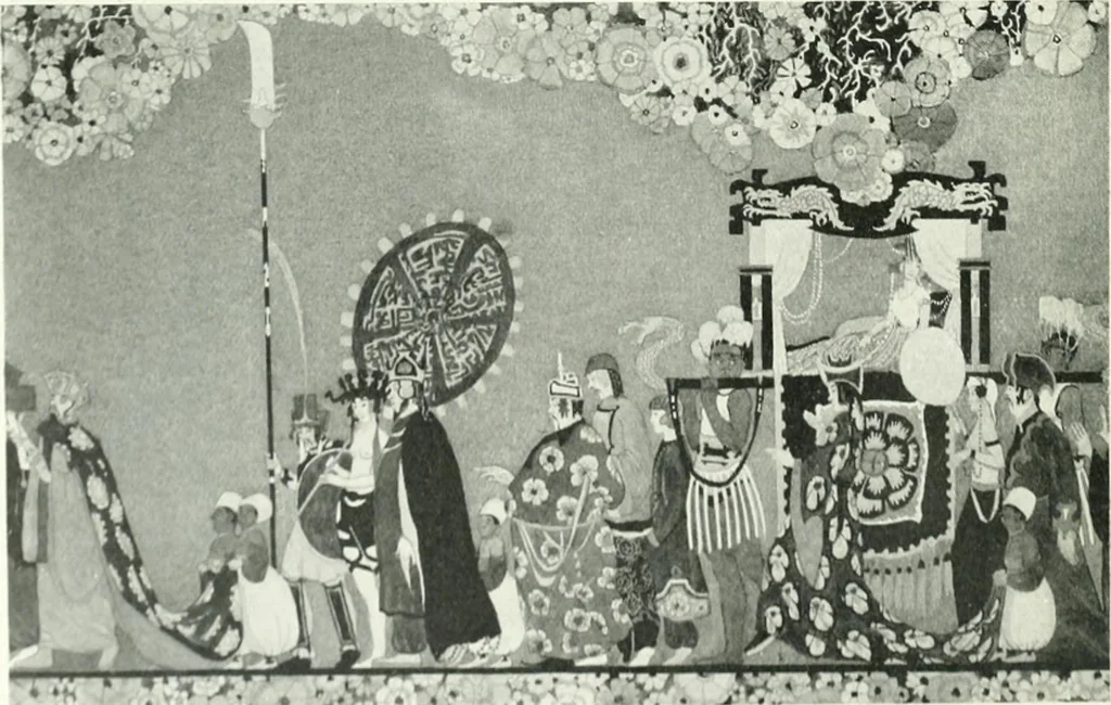 An illustration from Studio international, 1893, leaf 177