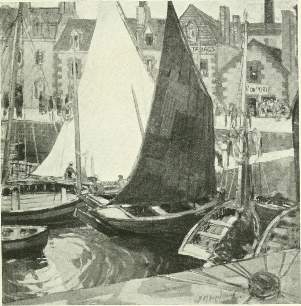 An illustration from Studio international, 1893, leaf 186