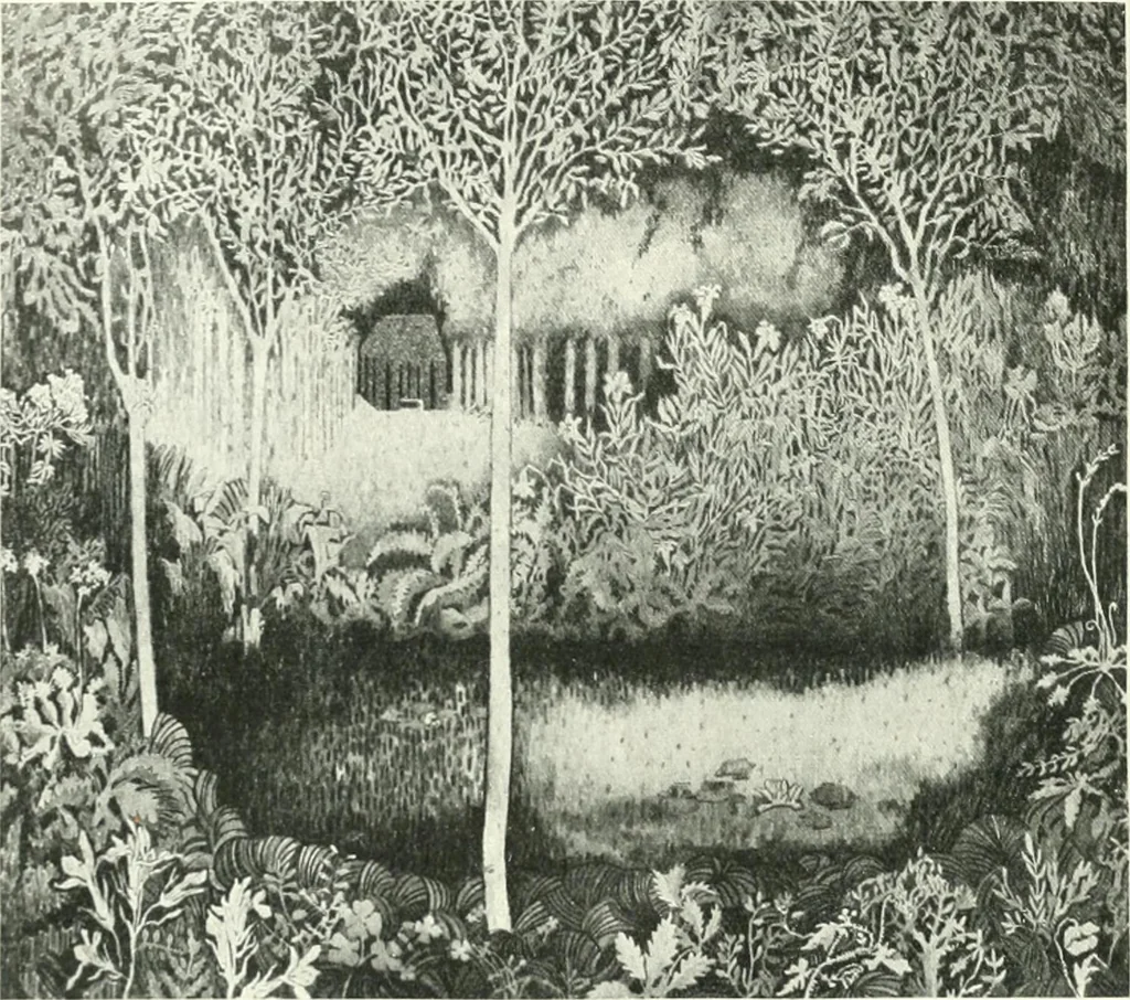 An illustration from Studio international, 1893, leaf 191